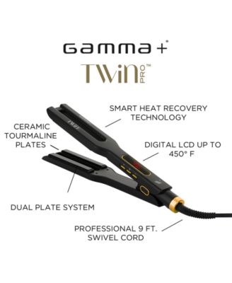 GAMMA+ Twin Hair Straightener With Ceramic Tourmaline Plates