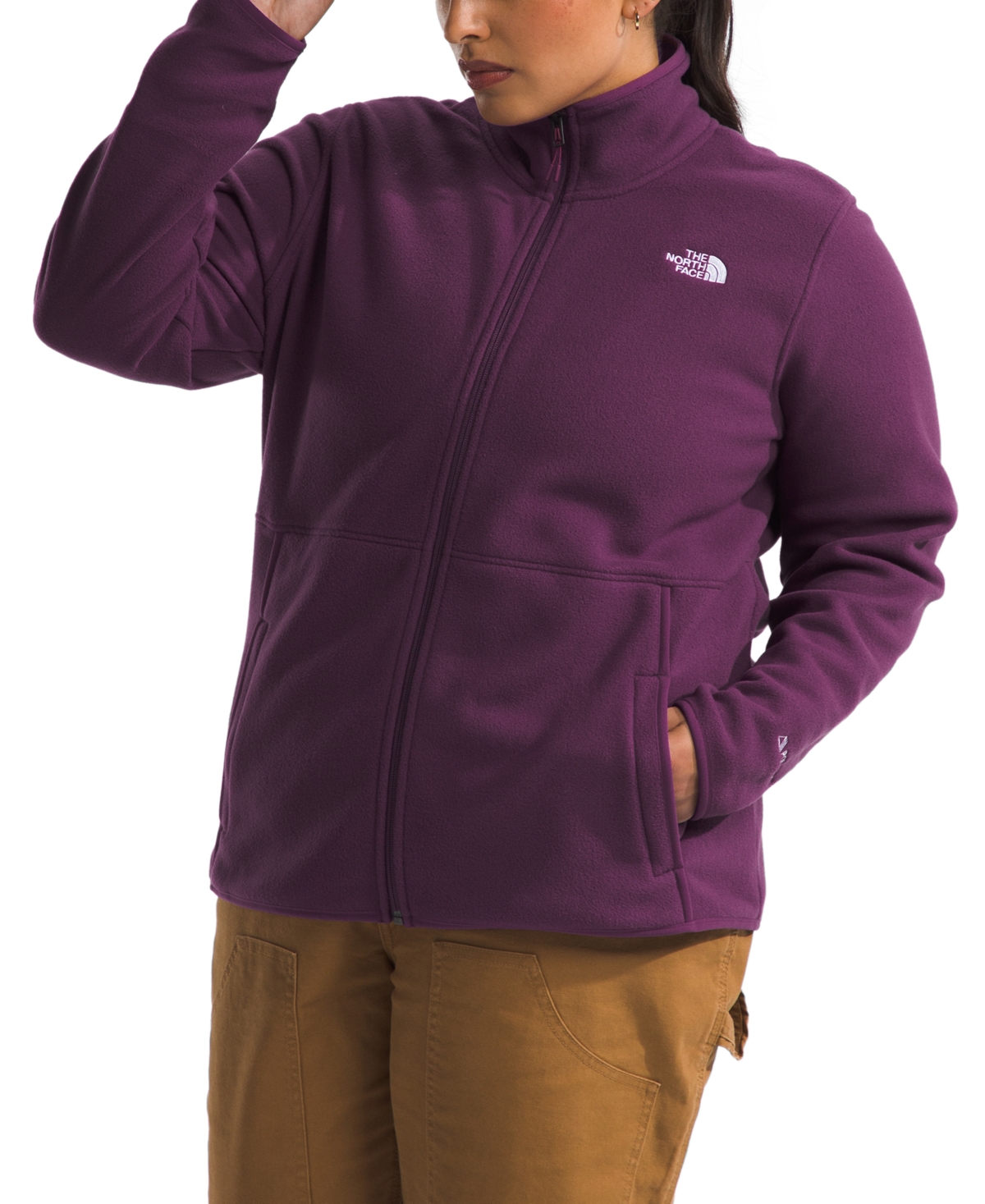 The North Face Plus Size Colorblocked Alpine Polartec Jacket