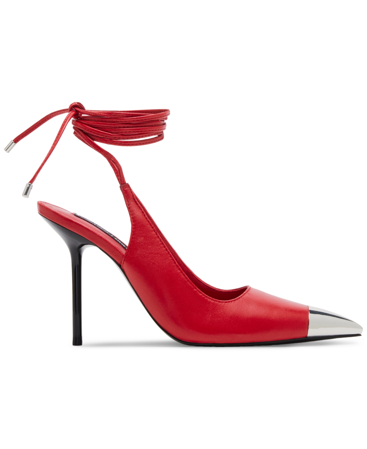 Jessica Rich x Steve Madden Mira Cap-Toe Lace-Up Pumps