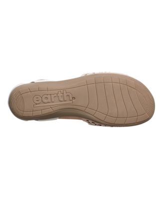 Women's Bronnie Perforated Two-Piece Flat Sandals