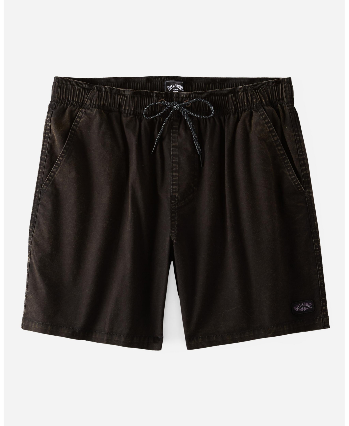 Shop Billabong Men's Mario Stretch Elastic Comfort Shorts In Black