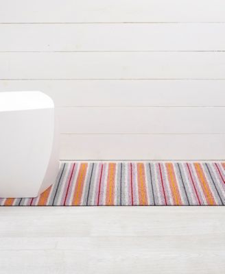 Ribbon Stripe Shag Runner 24" x 72"