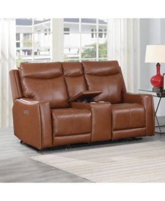 Natalia 73" Power Loveseat Console Recliner