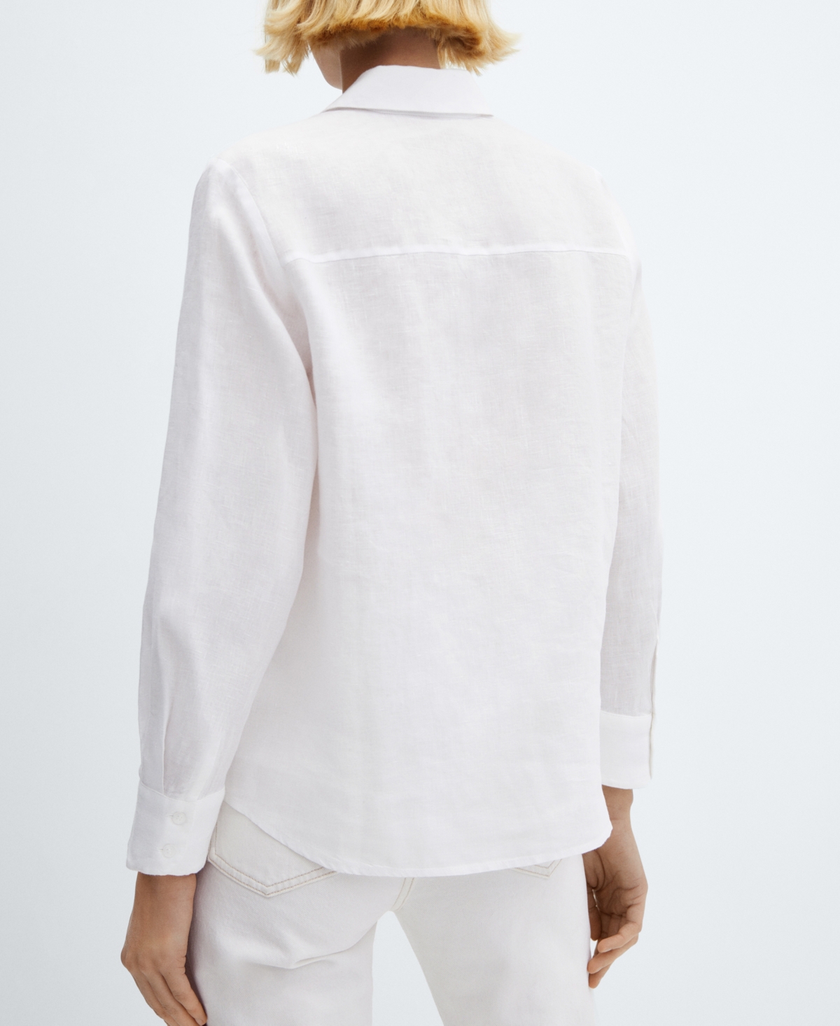 Mango Women's Linen 100% Shirt