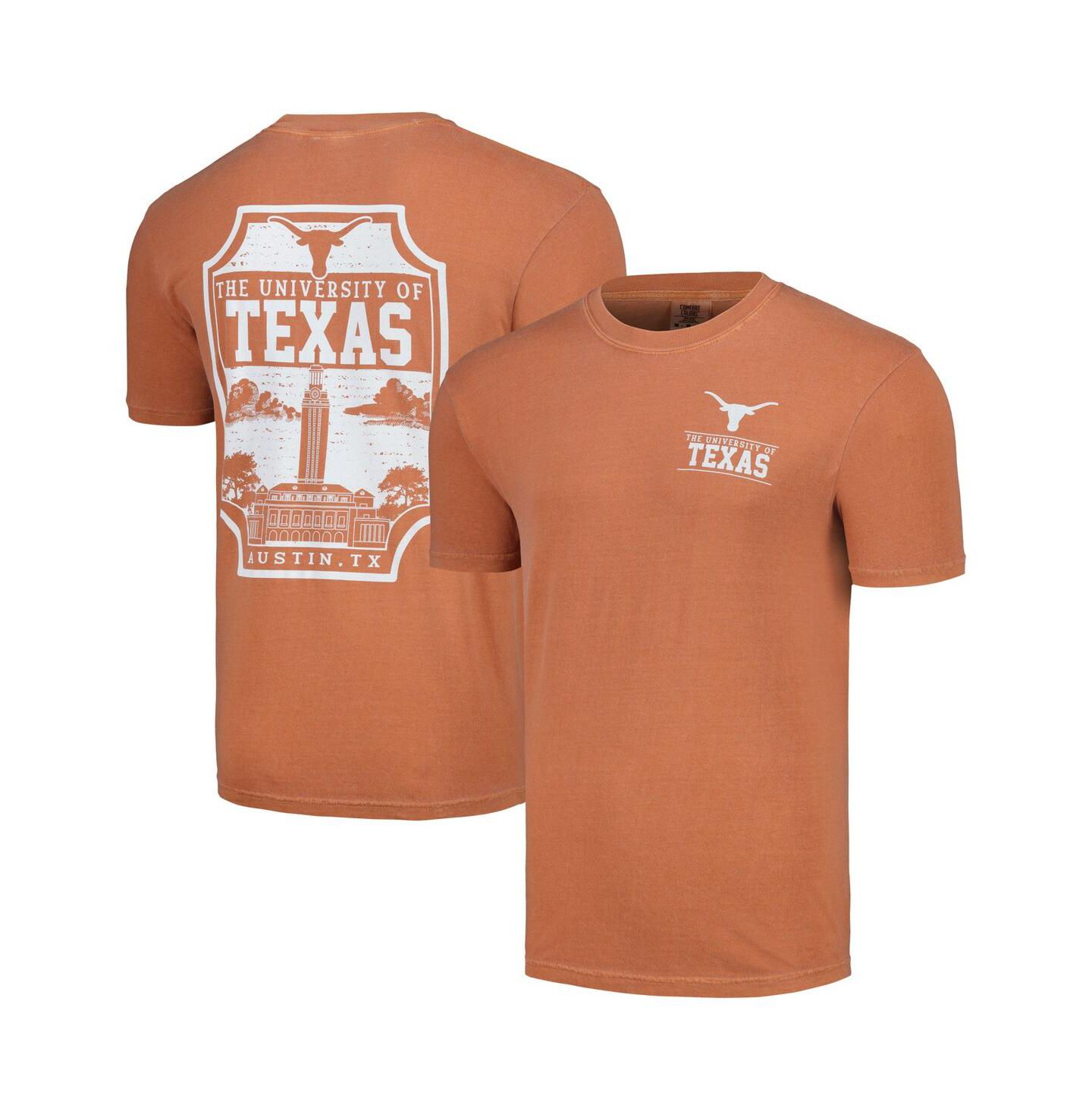Мужская футболка Image One Texas Orange Texas Longhorns Campus Badge — фото 1