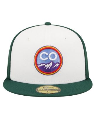Men's White Colorado Rockies 2022 City Connect 59FIFTY Fitted Hat