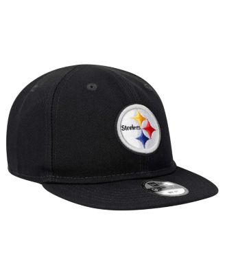 Infant Boys and Girls Black Pittsburgh Steelers My 1st 9FIFTY Adjustable Hat