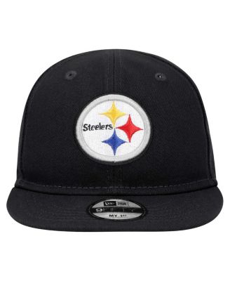 Infant Boys and Girls Black Pittsburgh Steelers My 1st 9FIFTY Adjustable Hat