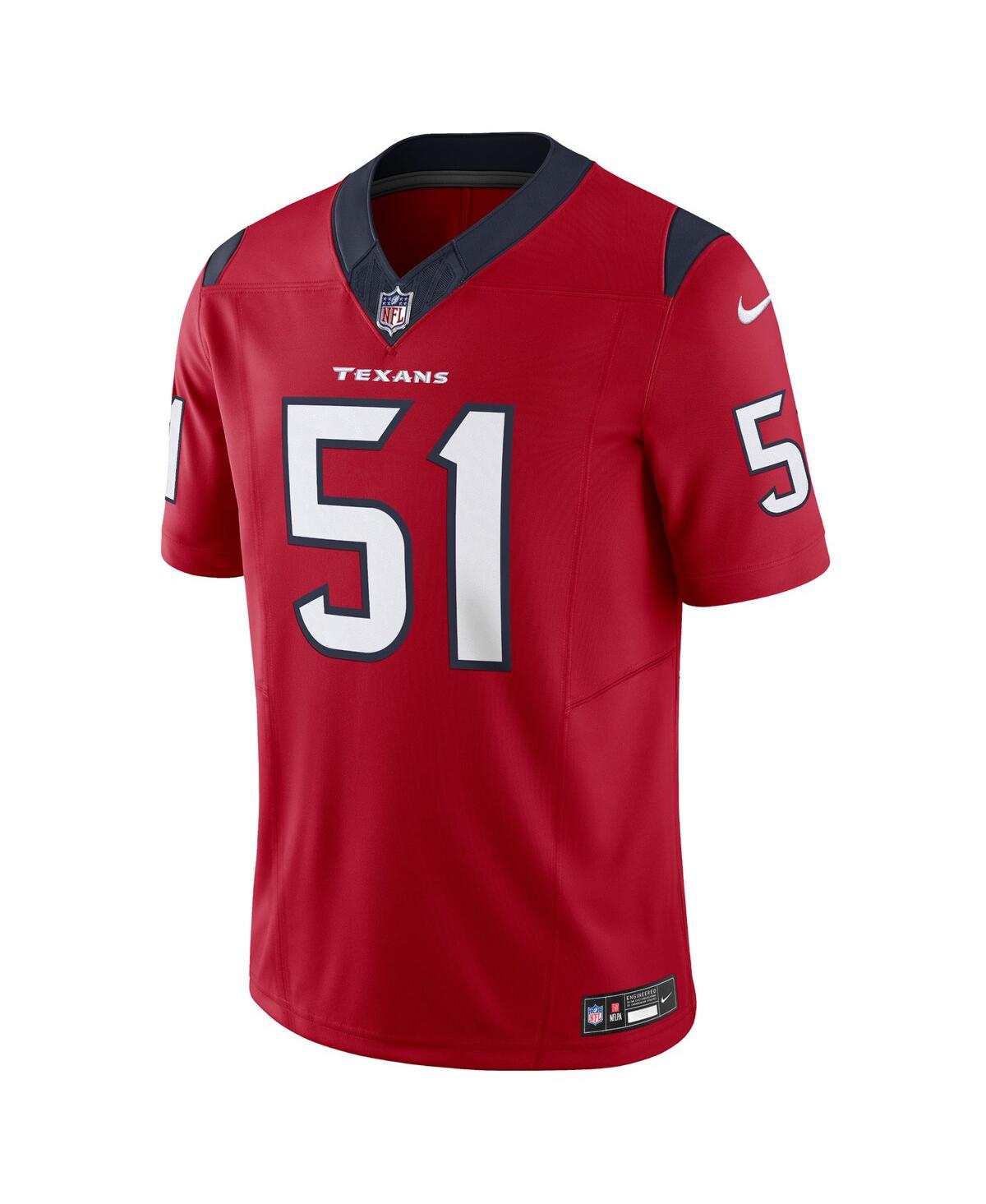 Men's Nike Will Anderson Jr.Houston Texans Vapor F.u.s.e. Limited Jersey - Red