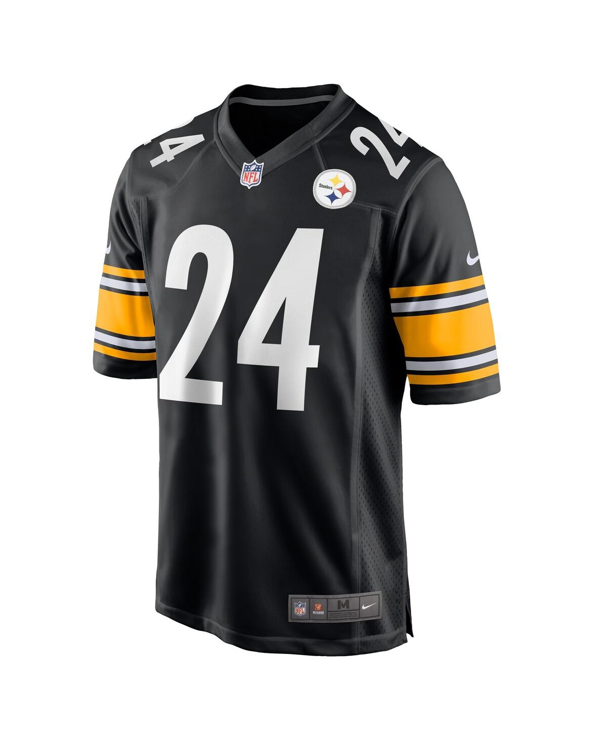 Men's Nike Joey Porter Jr.Pittsburgh Steelers 2023 Nfl Draft Pick Game Jersey - Black