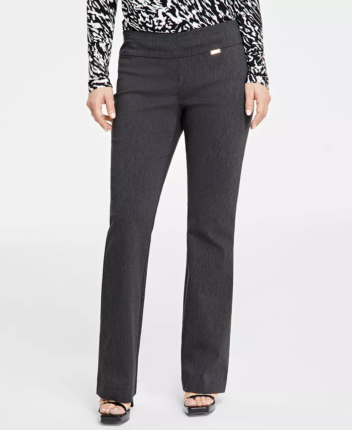 Petite Mid-Rise Bootcut Pants, Petite & Petite Short - thumbnail 10