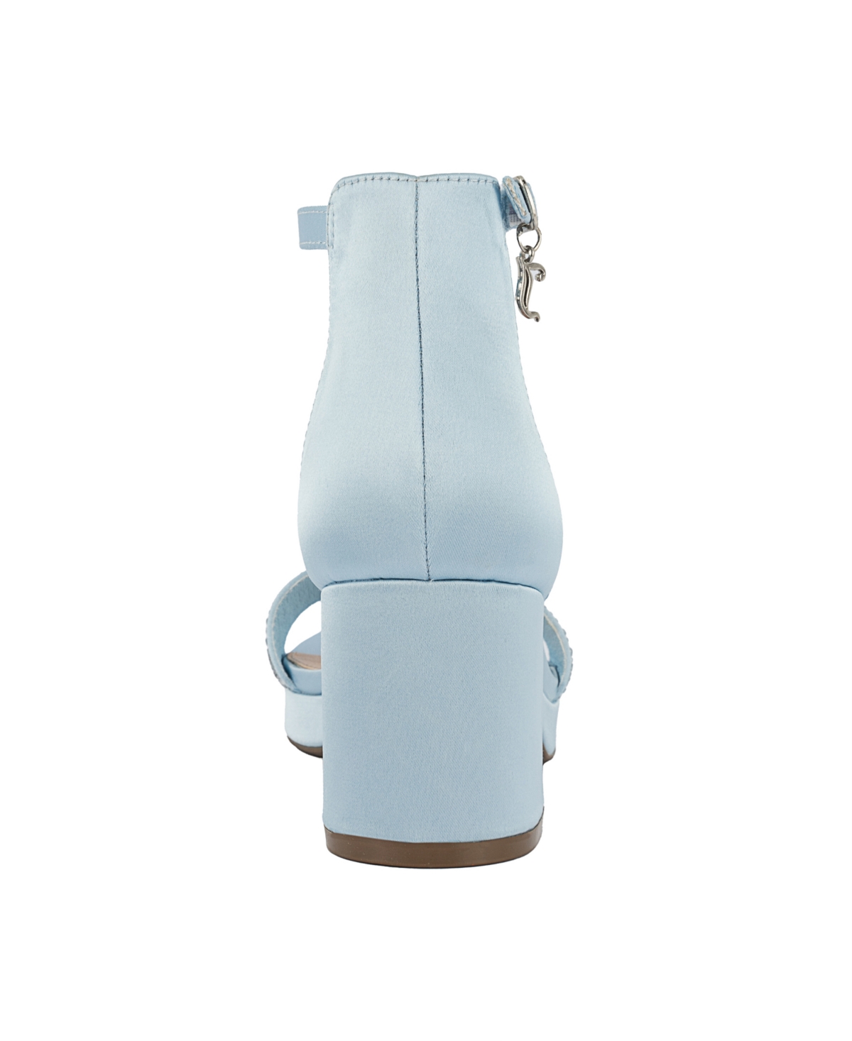 Juicy Couture Women's Nelly Rhinestone Two-Piece Platform Dress Sandals