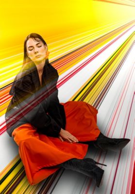 Women's Tigerlily Knitted Stiletto Long Boots