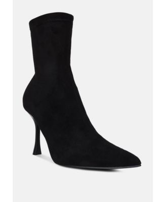 Womens tweeple stiletto boot with a pointed toe