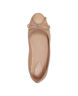 Women's Paprika Bow Detail Ballet Flats