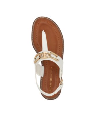Women's Brontina Flat Thong Sandals with Hardware