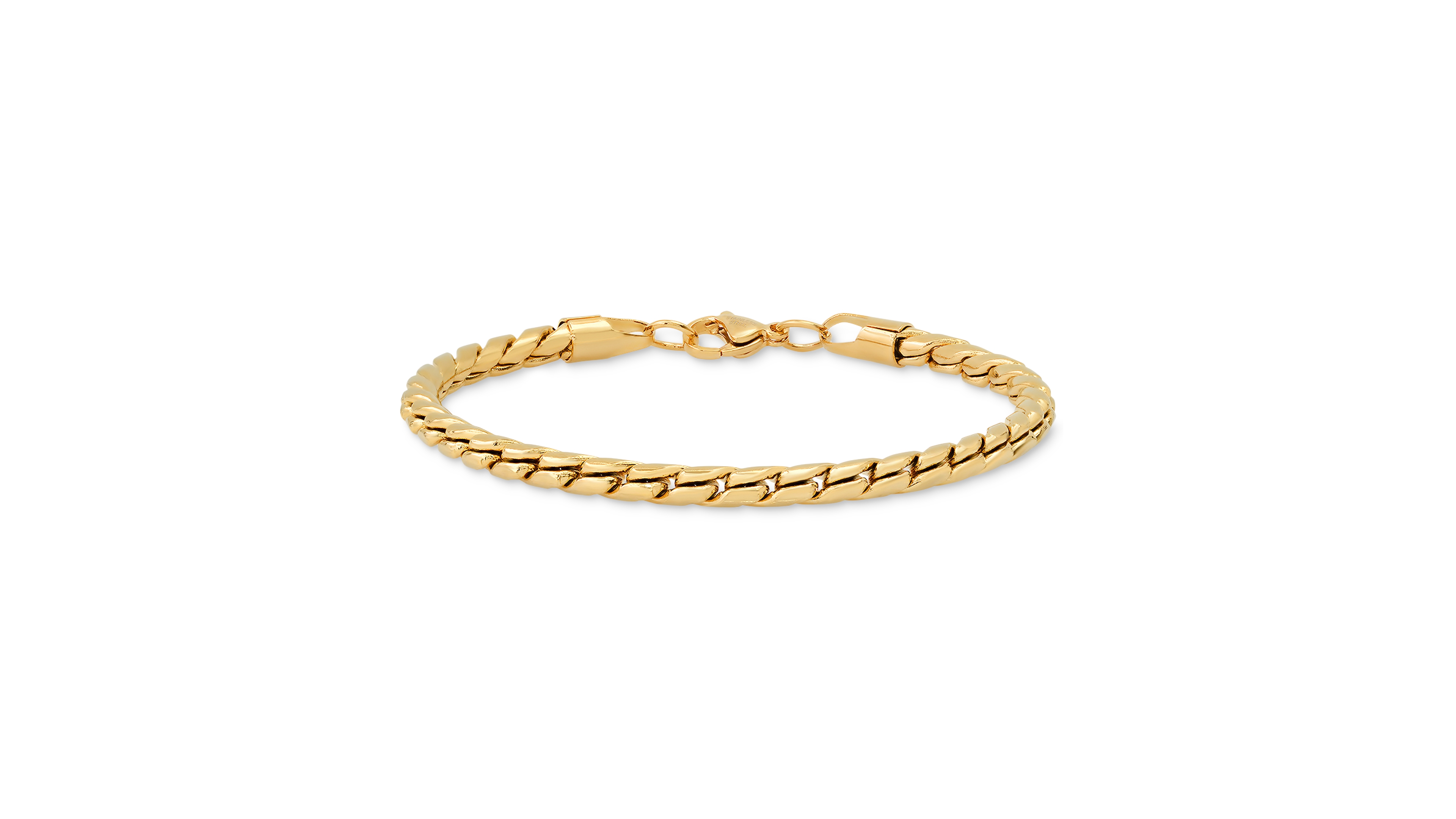 Steeltime Men's Fancy Link Bracelet