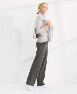 Plus Size Starfish Mid Rise Straight Leg Pants