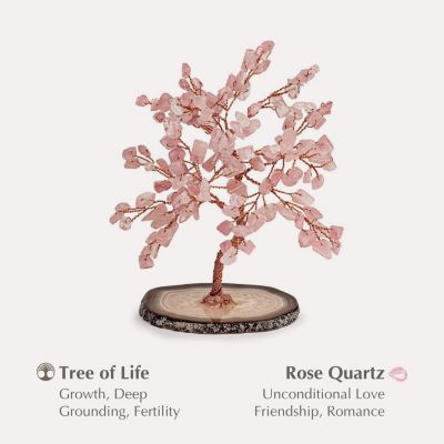 Love Harmony - Rose Quartz Feng Shui Tree