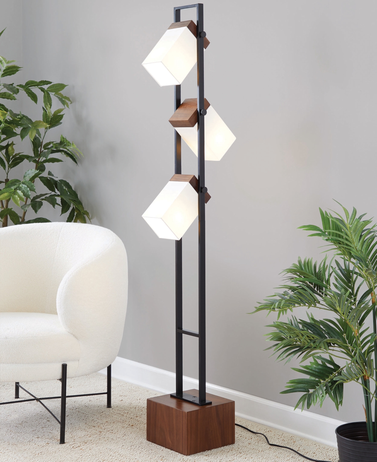 Lumisource Bento 67.5" Metal Floor Lamp In Multi