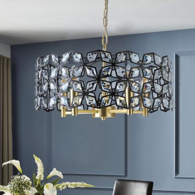 Streamdale Crystal Chandelier Luxury Living Room Lighting