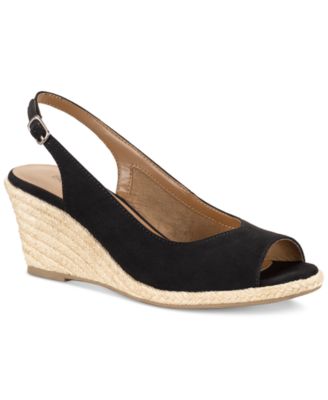 Style & Co - Darlitaa Women's Slingback Wedge Pumps