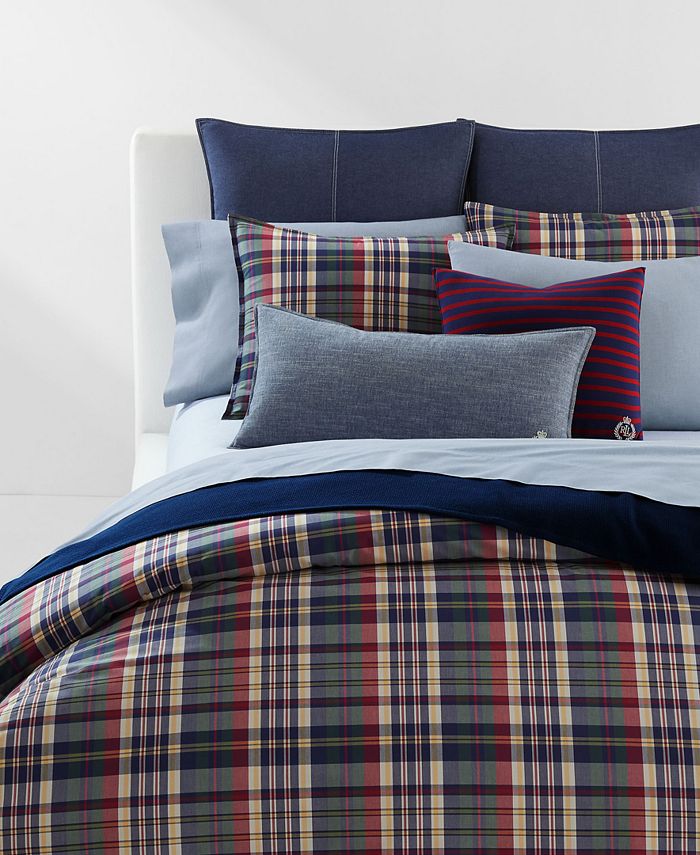 Lauren Ralph Lauren Wilson Plaid Comforter Set, Twin Macy's
