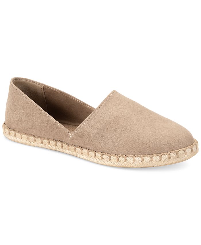 Style & Co Women's Reevee Stitched-Trim Espadrille Flats, Created for ...