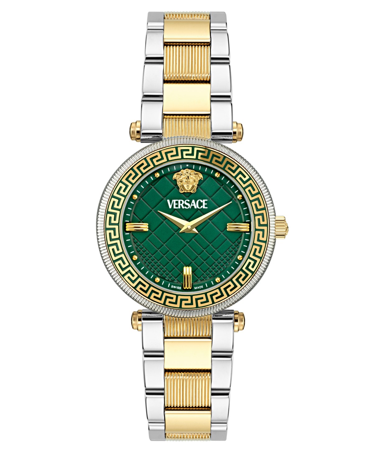 Versace Women's Swiss Two-Tone Stainless Steel Bracelet Watch 35mm — фото 1