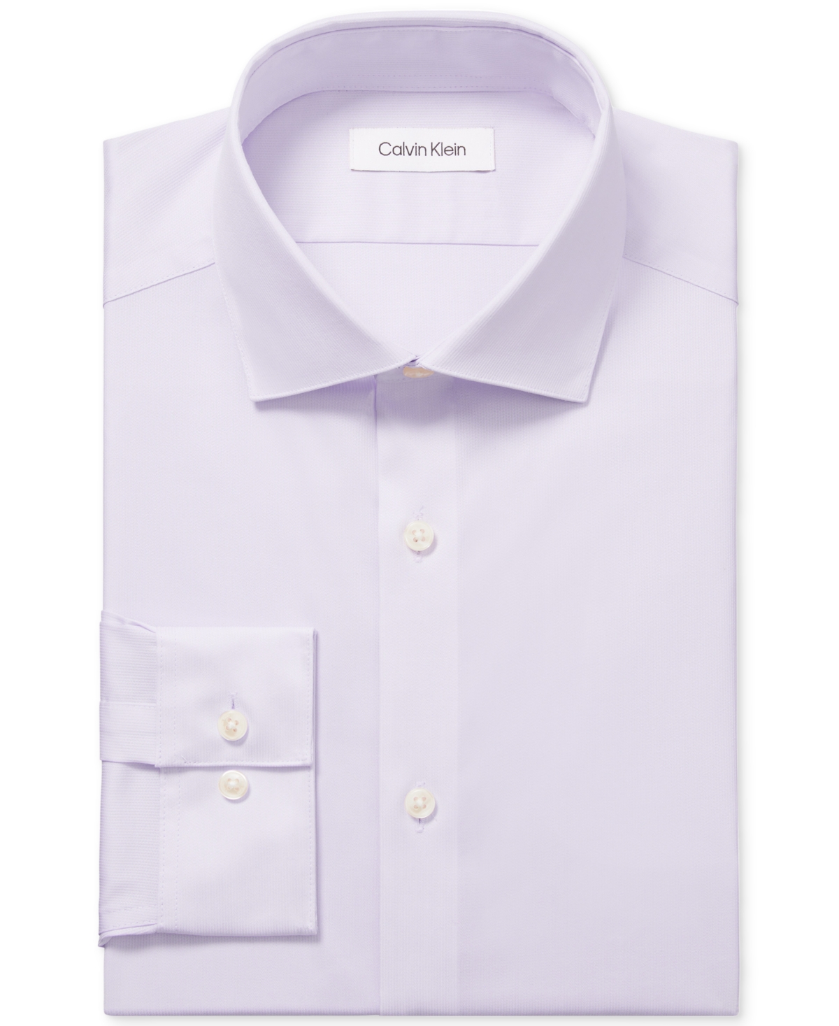 Calvin Klein Men's Steel Plus Slim Fit Modern Pin Cord Dress Shirt
