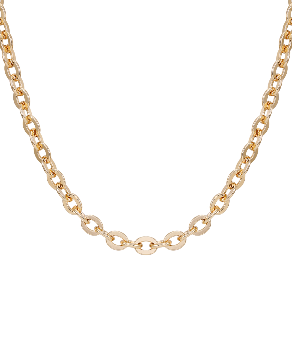 Shop Vince Camuto Gold-tone Chunky Chain Necklace, 18" + 2" Extender