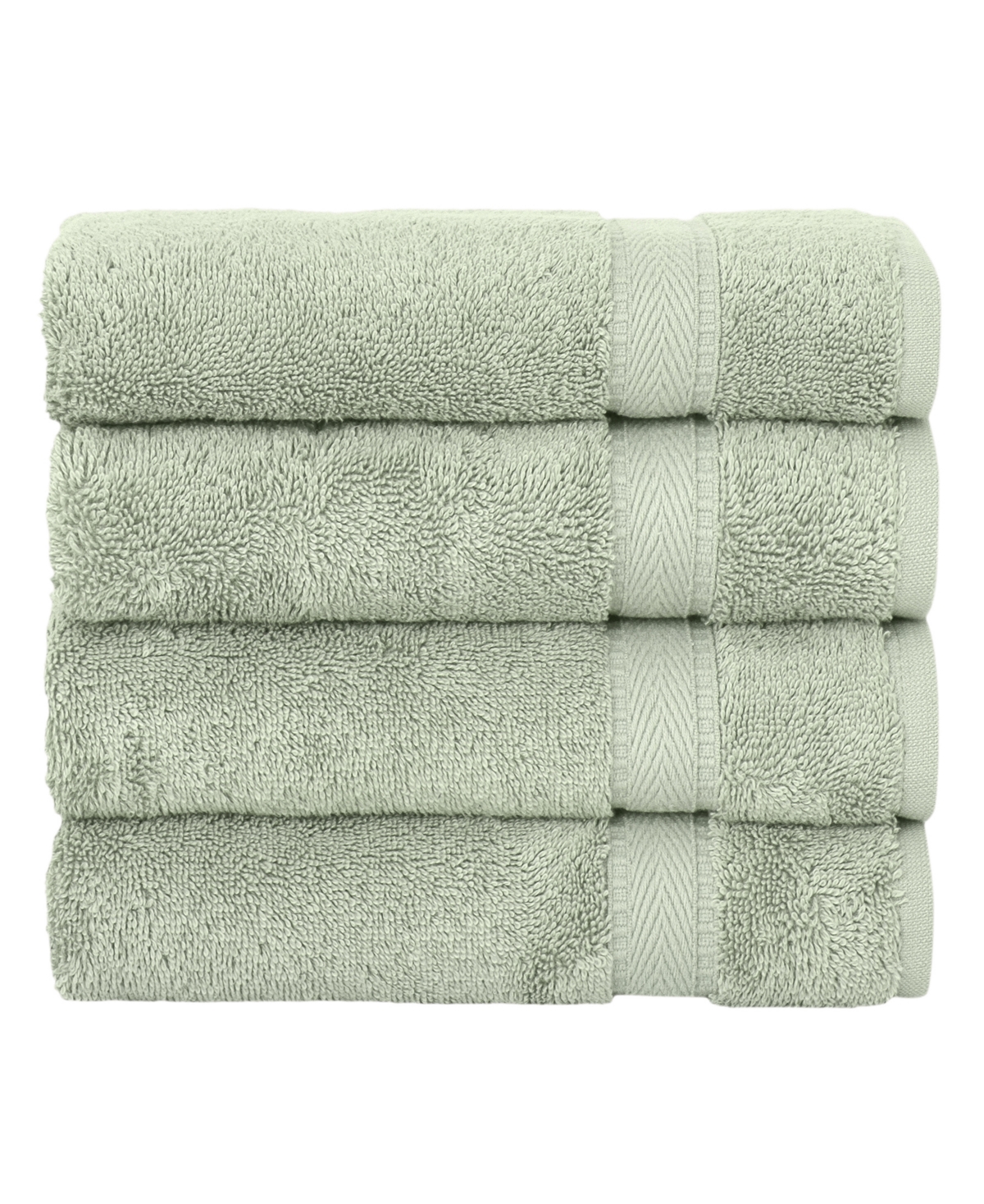 Linum Home Sinemis 4-pc. Hand Towel Set In Green