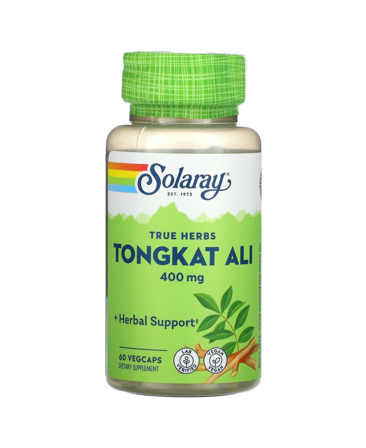 Tongkat Ali 400 mg - 60 Veg Caps - Open Miscellaneous