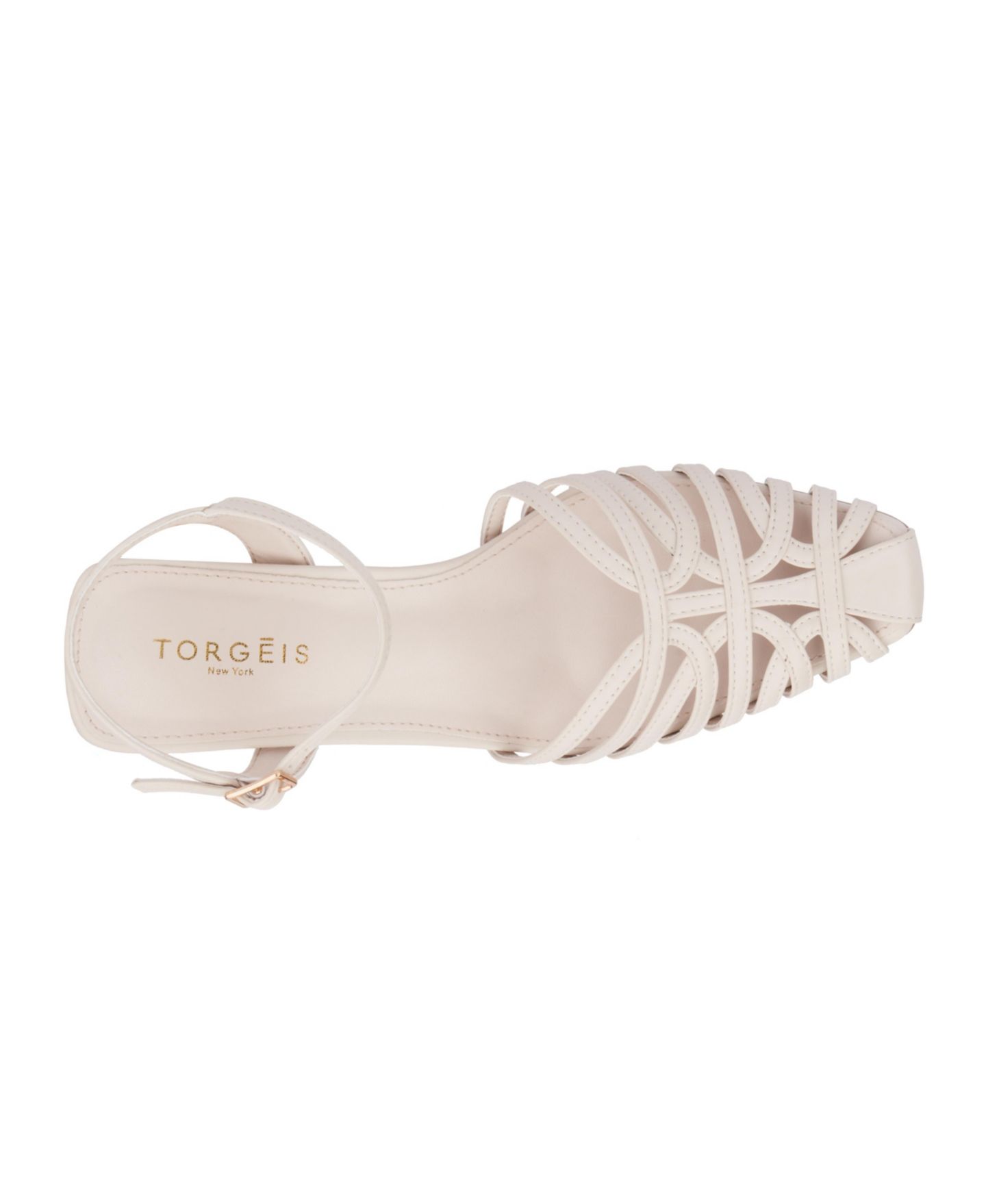 Женские туфли Torgeis Zaida Kitten Heel, цвет: Бежевый — фото 2