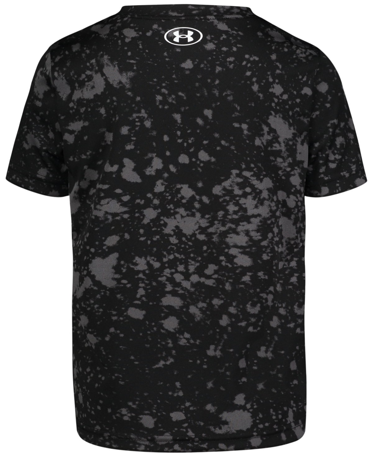 Shop Under Armour Little Boys Printed Short-sleeve T-shirt In Anthracite