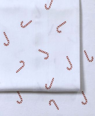 Holiday Printed Cotton Flannel Extra Deep 4-Pc. Sheet Set, California King