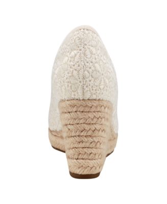 Women's Nuri Peep Toe Espadrille Wedge Pumps