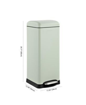 Betty Retro Step-Open Trash Can with Liners
