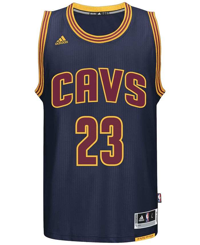 LeBron James Clevland Cavaliers Navy Blue Used Unisex Youth Large Adidas  Jersey | SidelineSwap