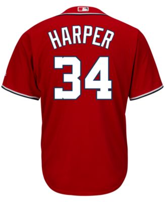 Majestic - Men's Bryce Harper Washington Nationals Replica Jersey