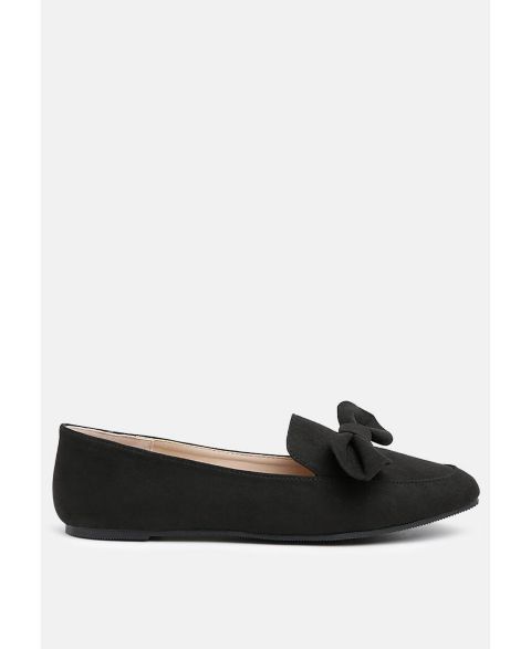 Женские туфли London Rag Remee Front Bow, цвет: Чёрный