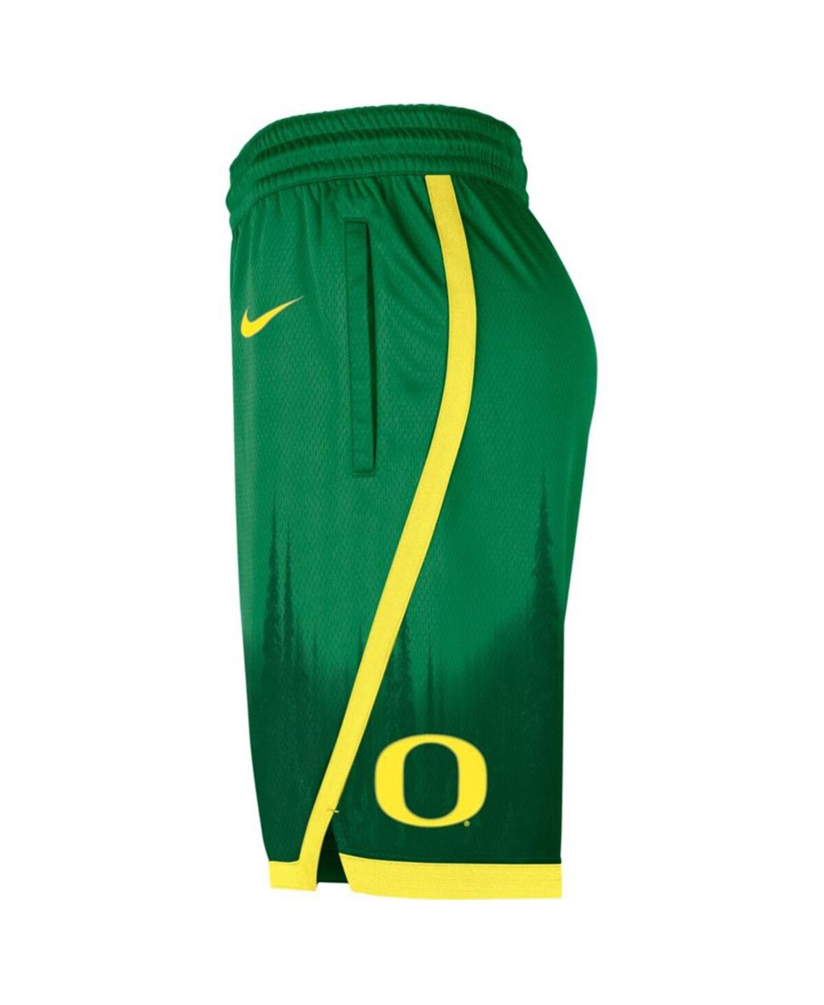 Shop Nike Men's  Green Oregon Ducks Team Limited Basketball Shorts