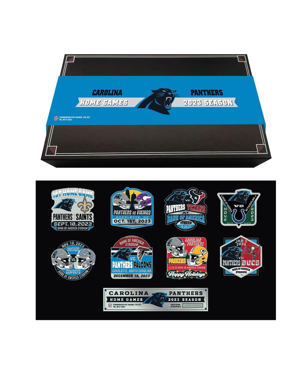 Shop Mojo Licensing Carolina Panthers 2023 Game Day Pin Collector Set In Multi