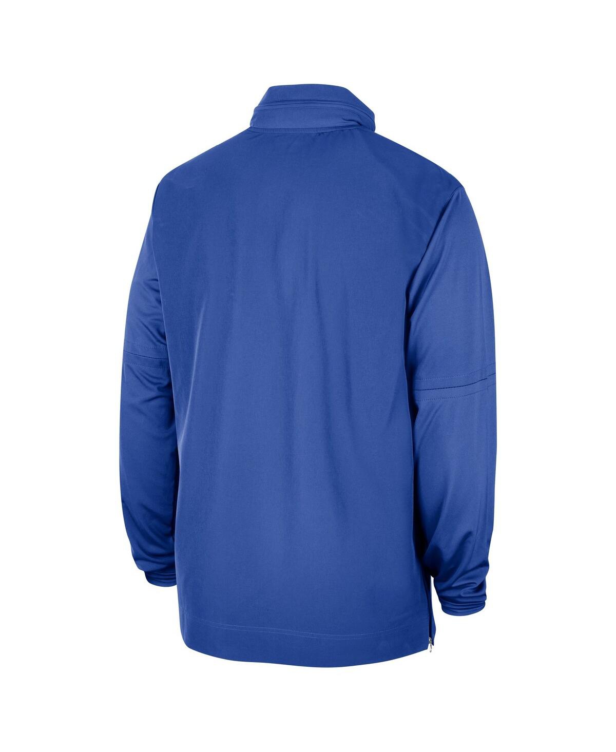 Men's NikeFlorida Gators 2023 Coach Half-Zip Hooded Jacket - Royal