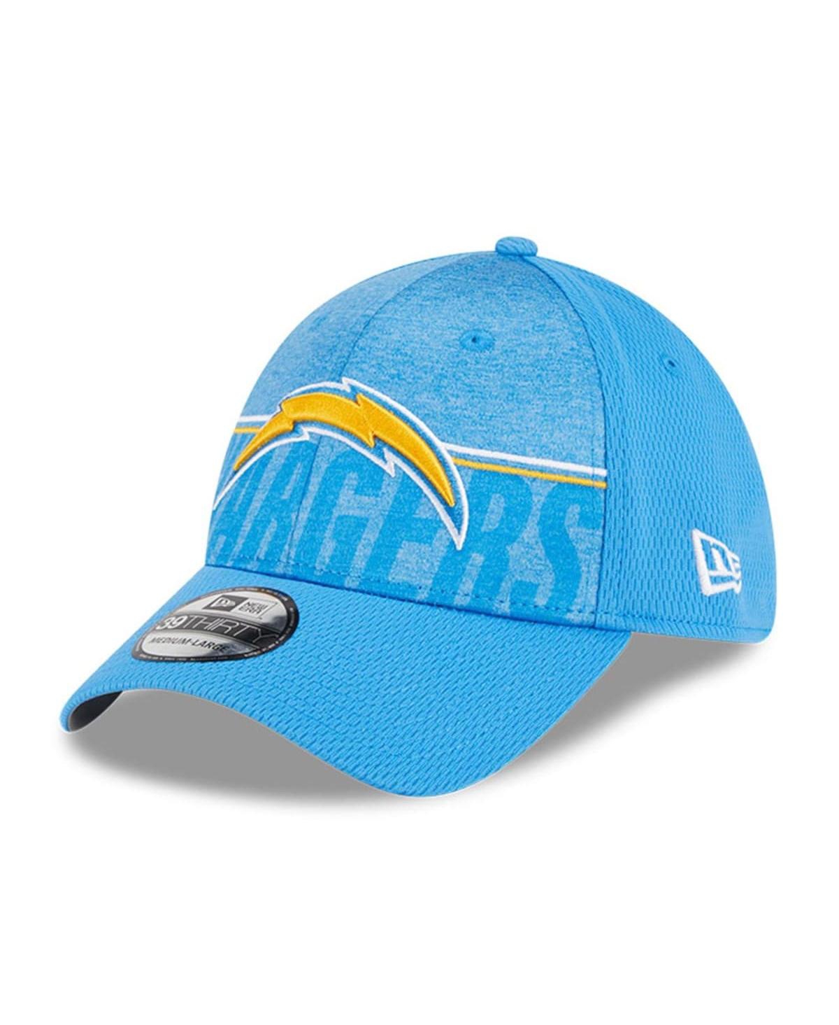 Shop New Era Men's  Powder Blue Los Angeles Chargers 2023 Nfl Training Camp 39thirty Flex Fit Hat