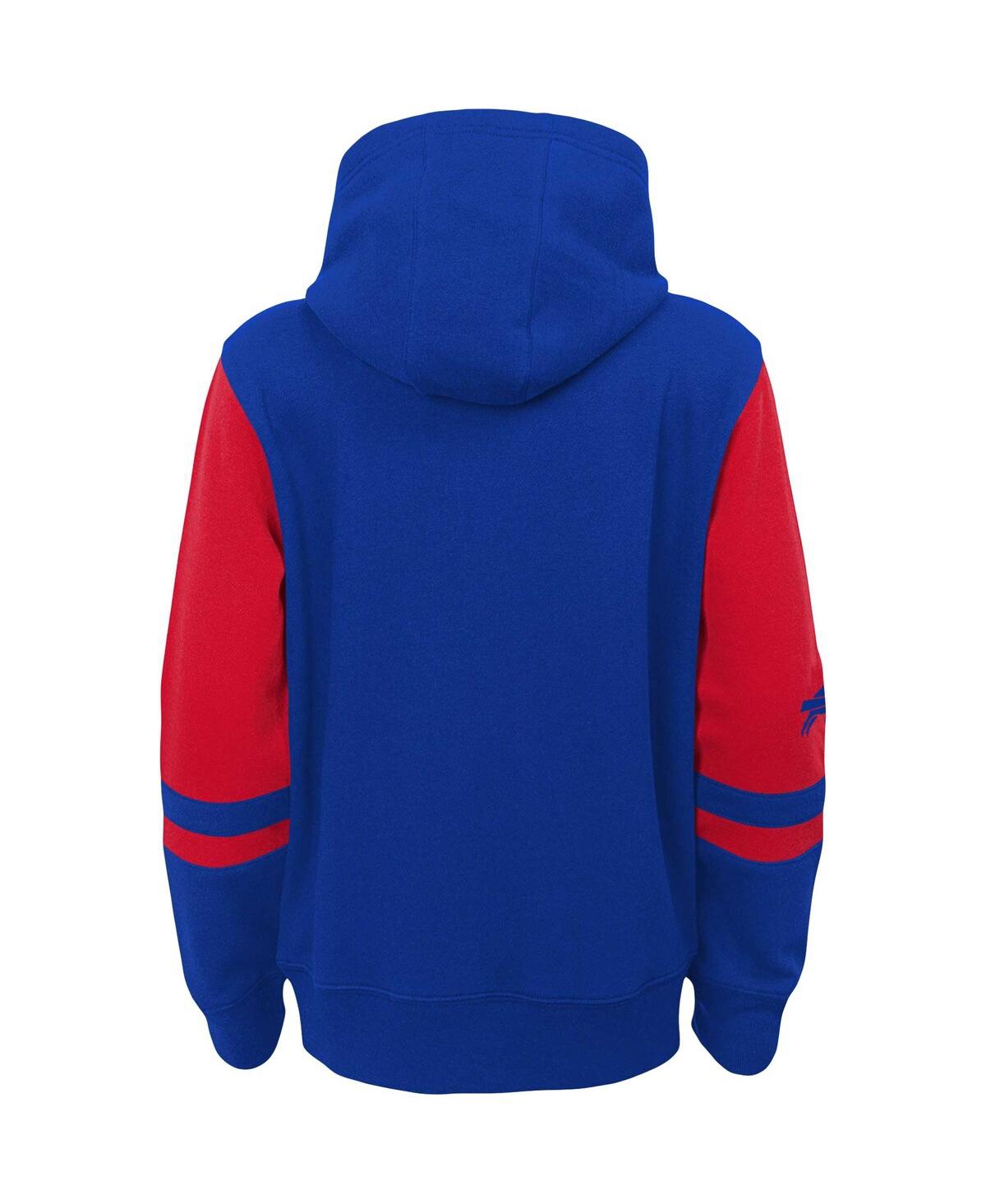 Little Boys and GirlsBuffalo Bills Stadium Color Block Full-Zip Hoodie - Royal