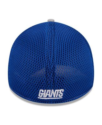 Men's Gray New York Giants Pipe 39THIRTY Flex Hat