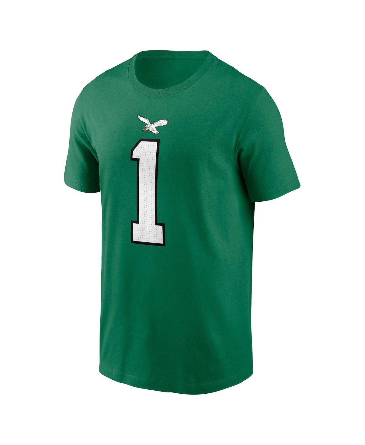 Big Boys Nike Jalen HurtsPhiladelphia Eagles Player Name and Number T-shirt - Kelly Green