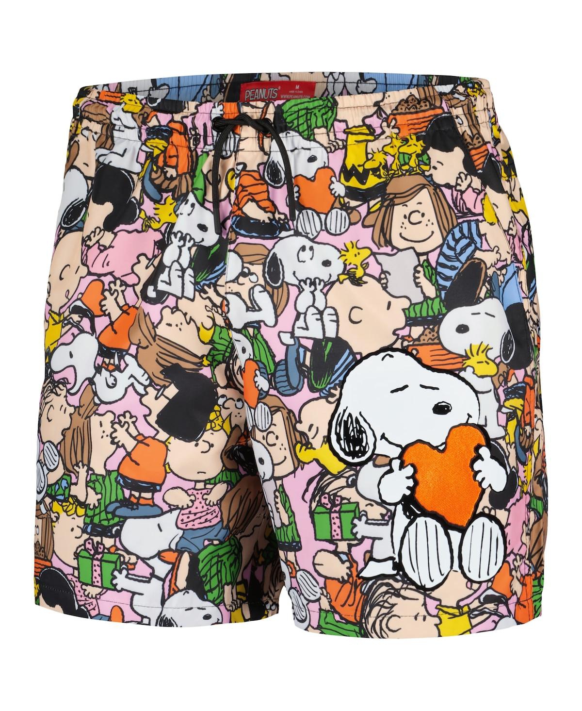 Men's Freeze Max Peanuts Squad Hugs Shorts - White