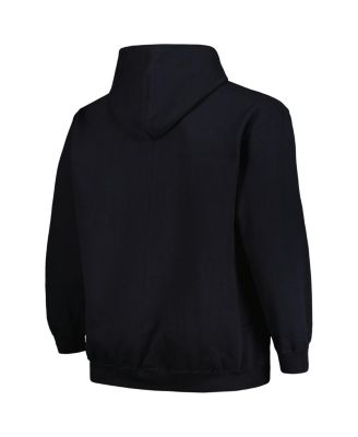 Men's Black Vegas Golden Knights Big and Tall Arch Over Logo Pullover Hoodie